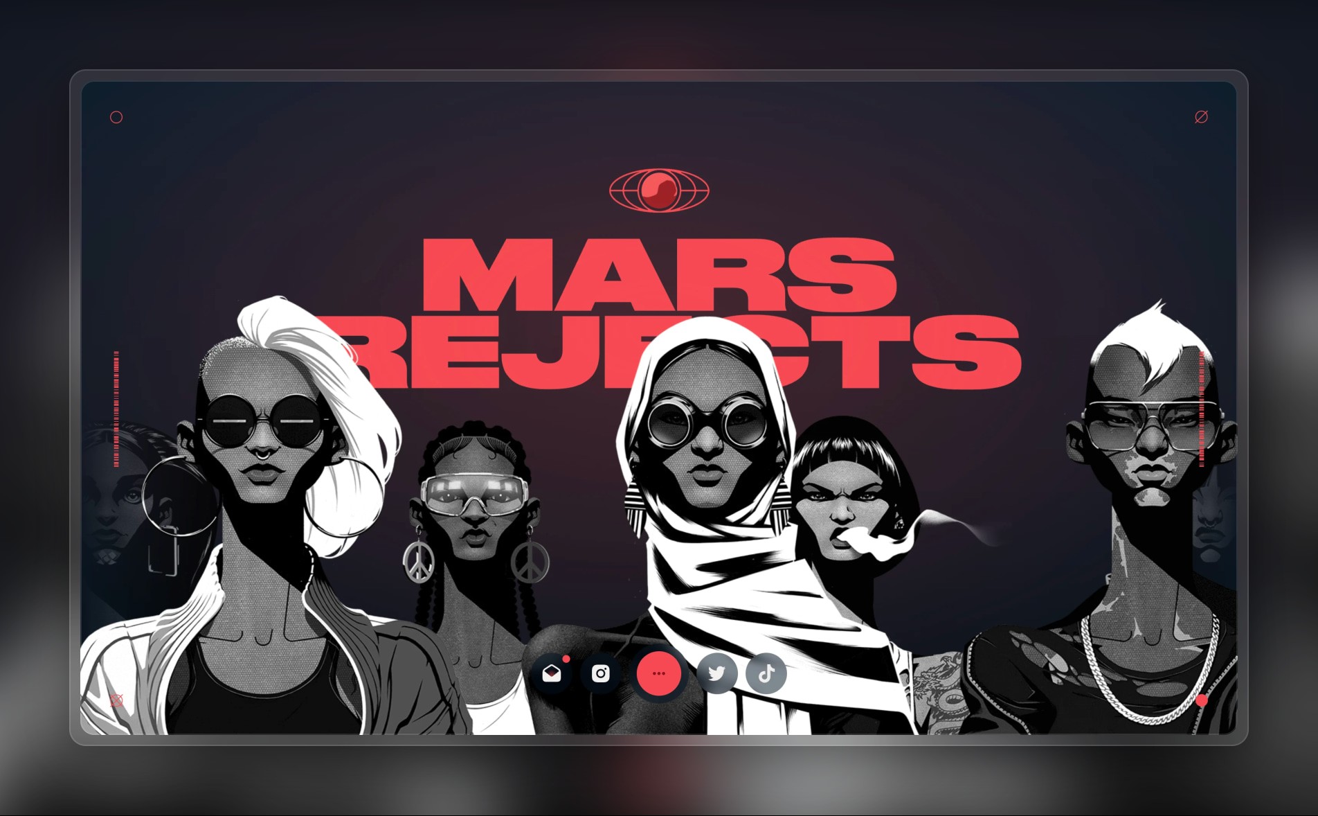 Mars Rejects website
