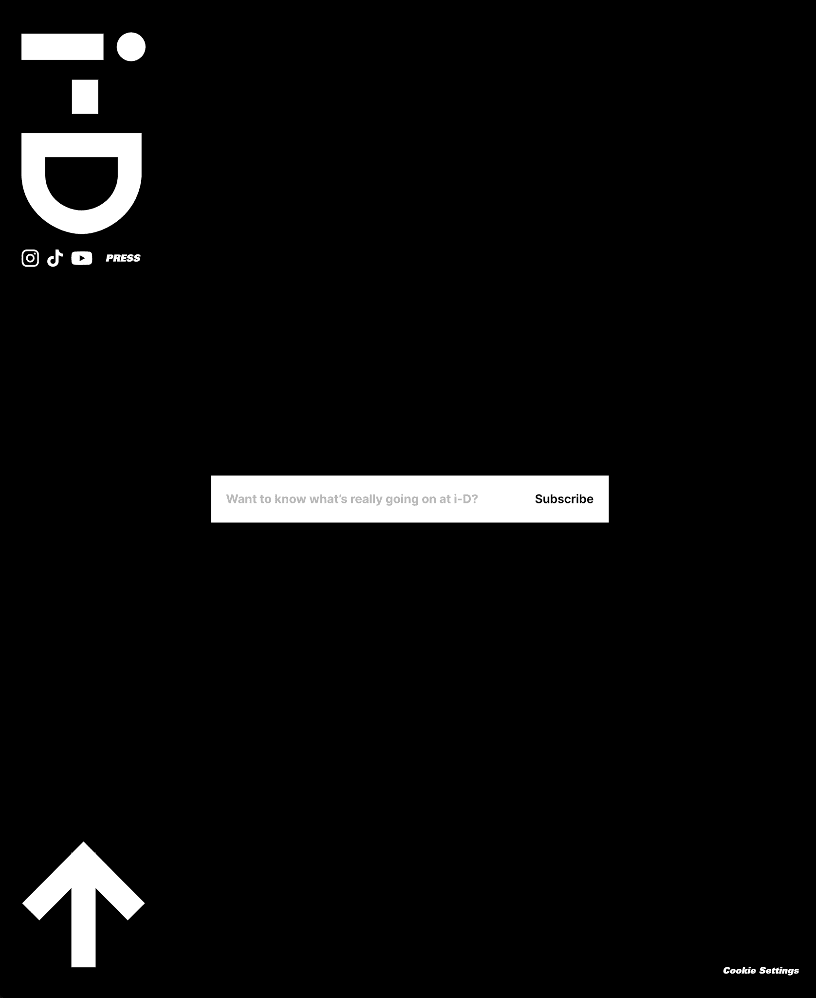 i-D website