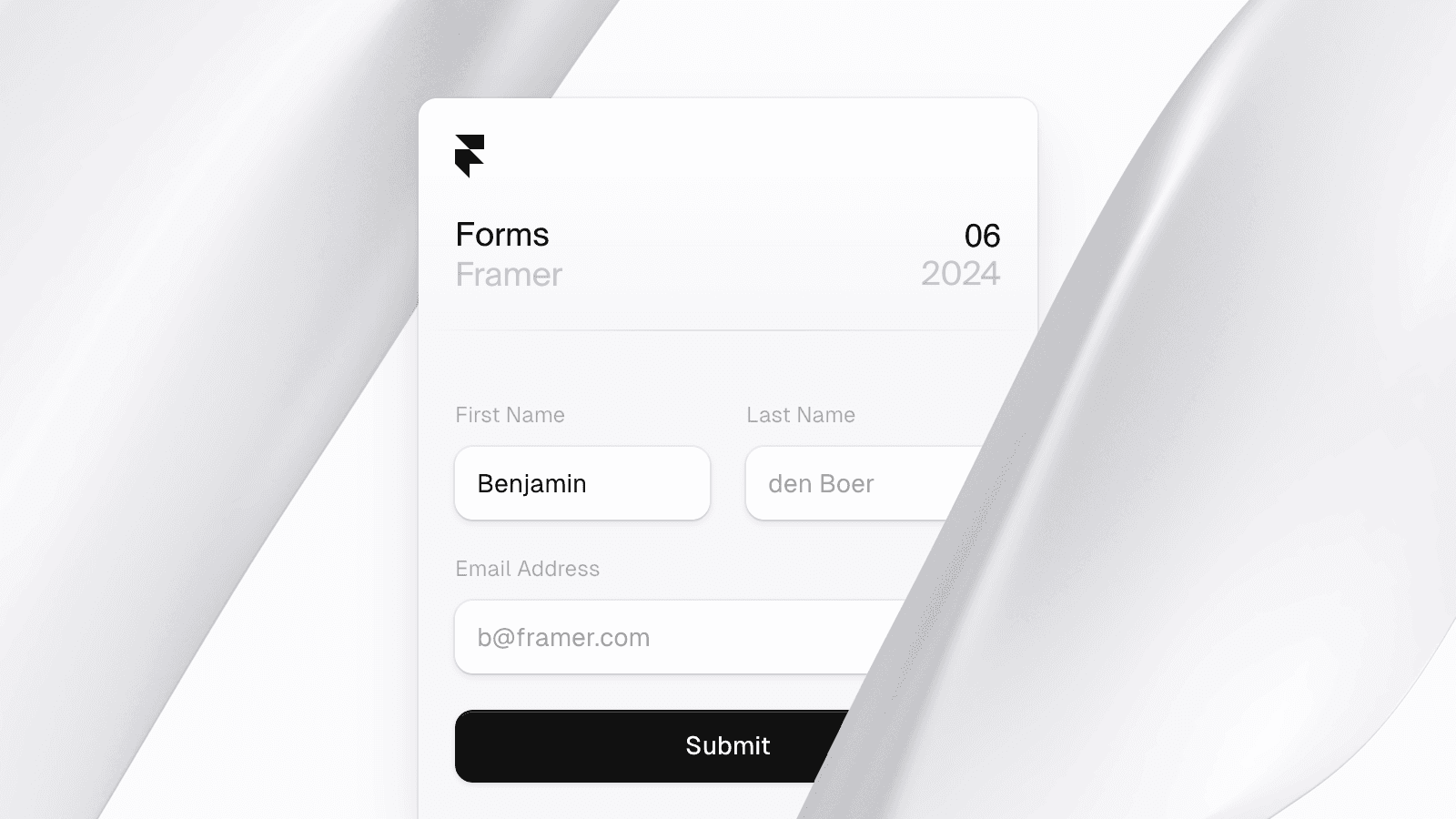 Framer Forms